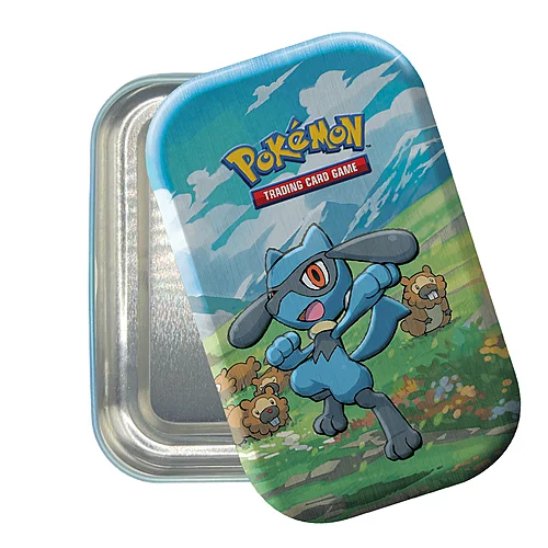 Sinnoh Stars Mini Tins: Riolu Empty Tin — Pokémon Products