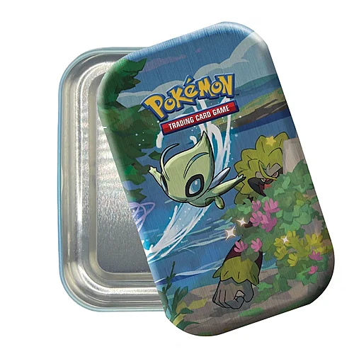 Shining Fates Mini Tins: Celebi Empty Tin — Pokémon Products