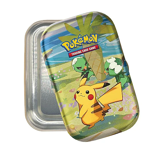 Paldea Friends Mini Tins: Pikachu Empty Tin — Paldea Evolved