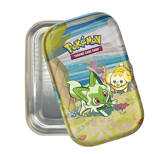 Paldea Friends Mini Tins: Sprigatito Empty Tin — Paldea Evolved