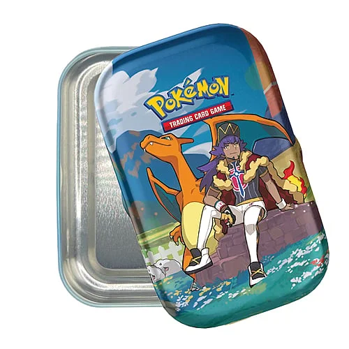 Crown Zenith: Leon & Charizard Empty Mini Tin — Crown Zenith