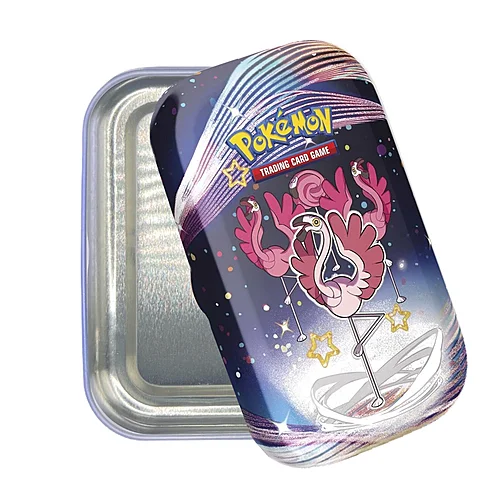 Paldean Fates: Flamigo Empty Mini Tin — Paldean Fates