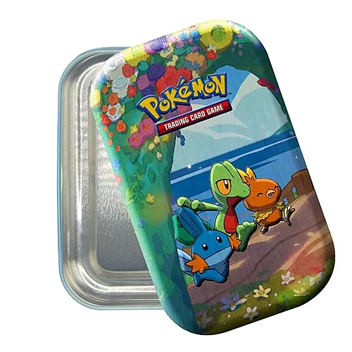 Celebrations Mini Tins: Hoenn Starters Empty Tin — Celebrations