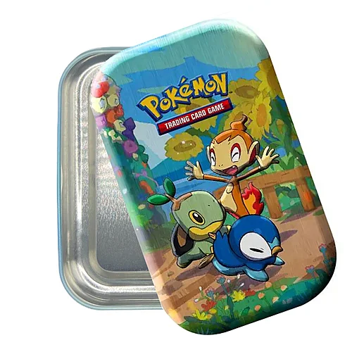 Celebrations Mini Tins: Sinnoh Starters Empty Tin — Celebrations