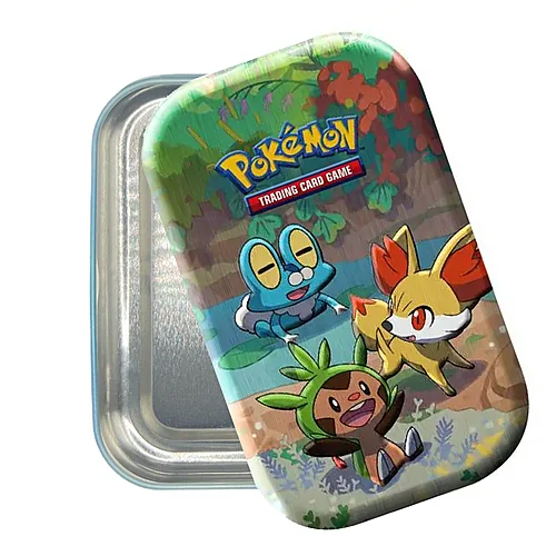 Celebrations Mini Tins: Kalos Starters Empty Tin — Celebrations