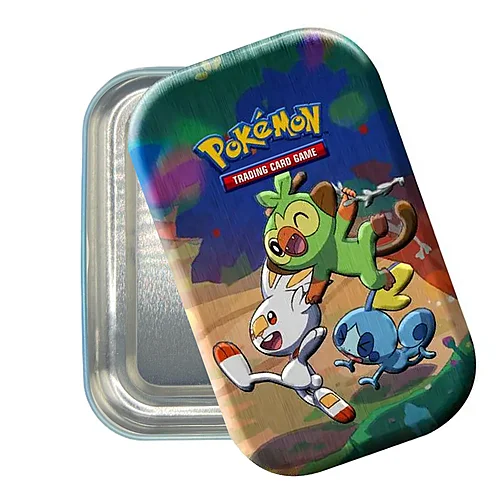 Celebrations Mini Tins: Galar Starters Empty Tin — Celebrations