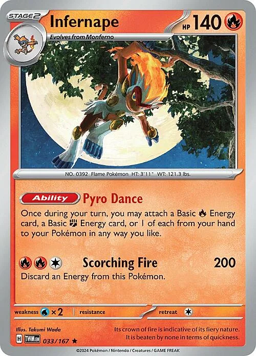 Infernape — Theme Deck & Blisters Exclusives