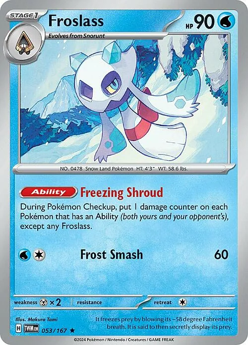 Froslass — Theme Deck & Blisters Exclusives