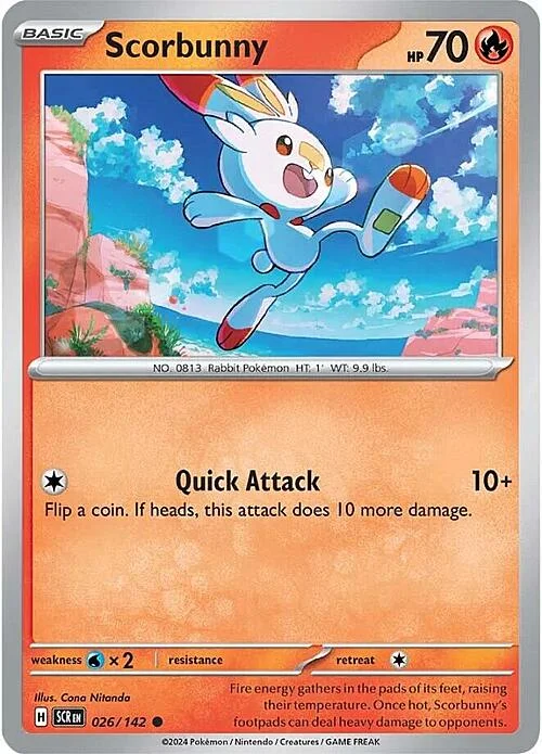 Scorbunny — Stellar Crown