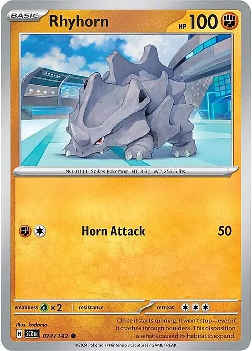 Rhyhorn — Stellar Crown