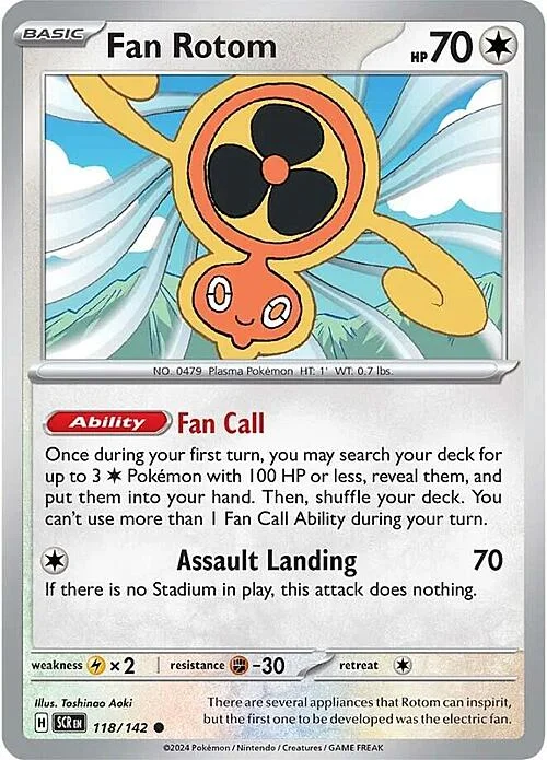 Fan Rotom — Stellar Crown