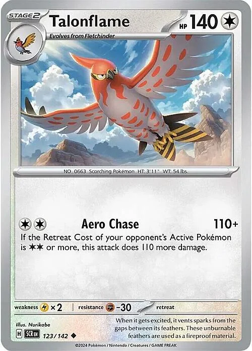 Talonflame — Stellar Crown