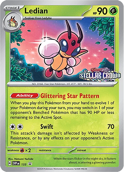 Ledian — SV Black Star Promos