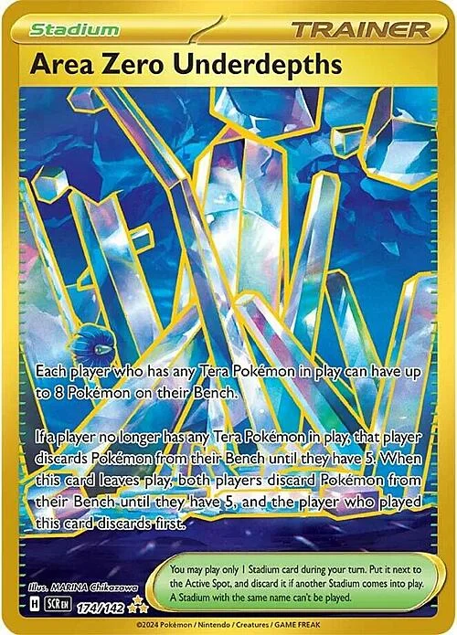Area Zero Underdepths — Stellar Crown