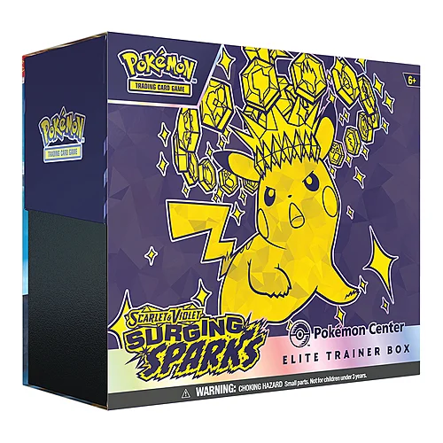 Surging Sparks Pokémon Center Elite Trainer Box — Surging Sparks