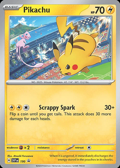 Pikachu — SV Black Star Promos