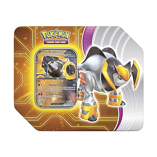 Paradox Destinies Tins: Iron Boulder ex Tin — Scarlet & Violet Products