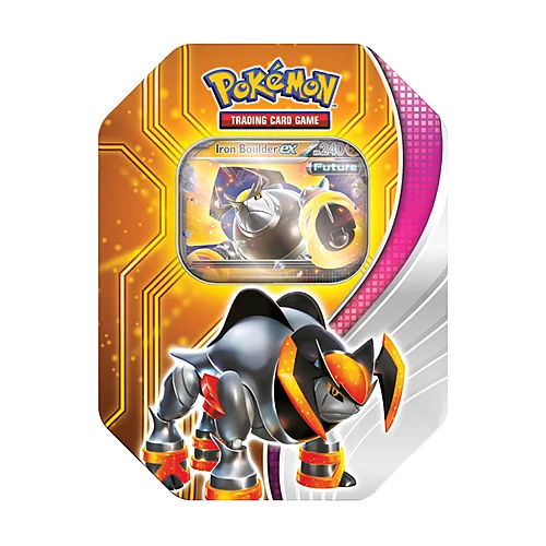 Paradox Destinies Tins: Iron Boulder ex Tin — Scarlet & Violet Products