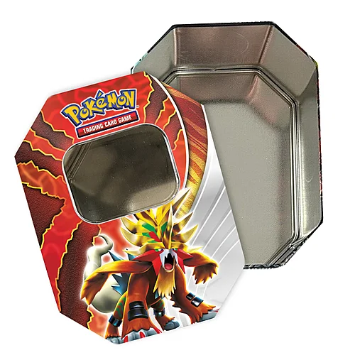 Paradox Destinies Tins: Gouging Fire ex Empty Tin — Scarlet & Violet Products