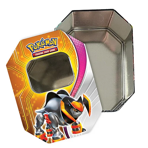 Paradox Destinies Tins: Iron Boulder ex Empty Tin — Scarlet & Violet Products