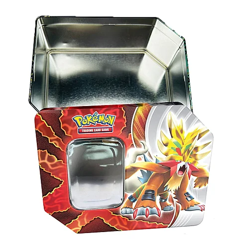 Paradox Destinies Tins: Gouging Fire ex Empty Tin — Scarlet & Violet Products