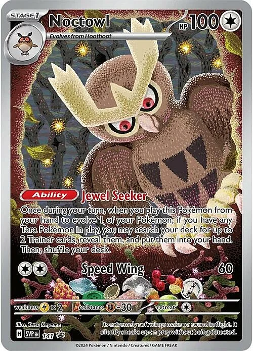 Noctowl — SV Black Star Promos