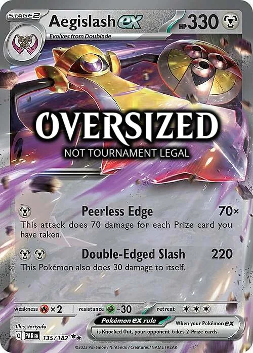 Aegislash ex — SV Black Star Promos