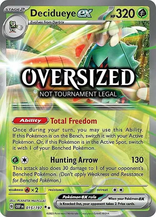 Decidueye ex — SV Black Star Promos