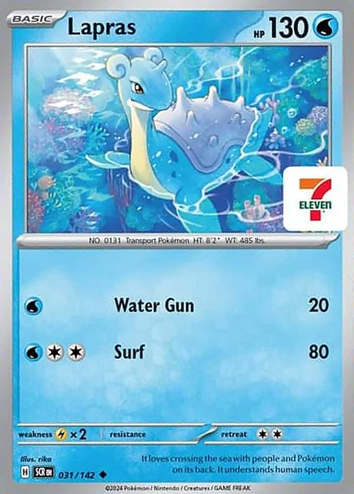 Lapras — Theme Deck & Blisters Exclusives