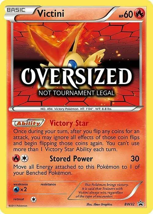 Victini — BW Black Star Promos