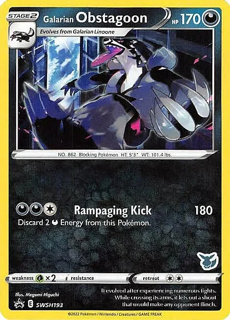 Galarian Obstagoon — Battle Academy 2022