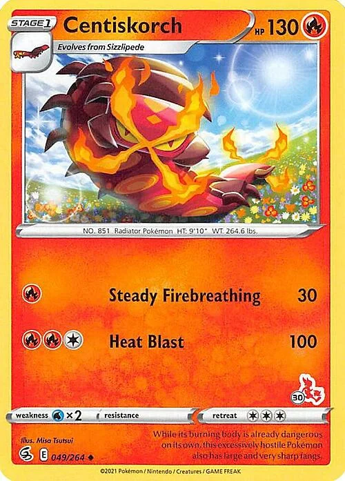 Centiskorch — Battle Academy 2022