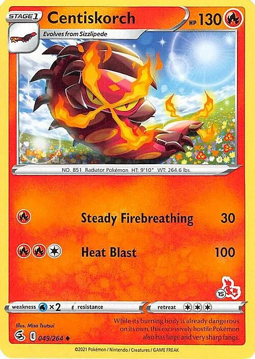 Centiskorch — Battle Academy 2022