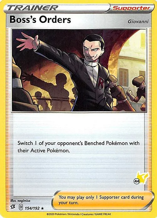 Boss's Orders - Giovanni — Battle Academy 2022