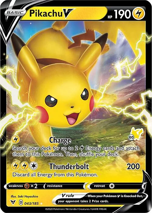 Pikachu V — Battle Academy 2022