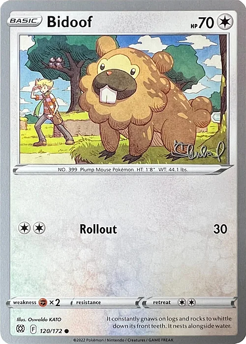 Bidoof — World Championship Decks 2022