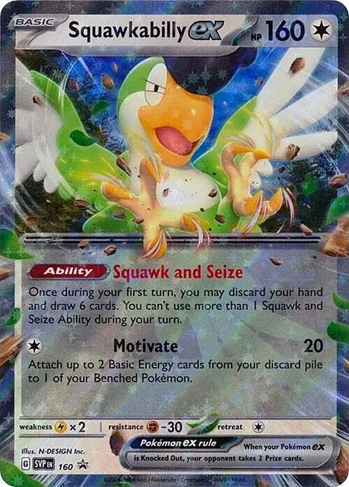 Squawkabilly ex — SV Black Star Promos