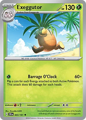 Exeggutor — Surging Sparks