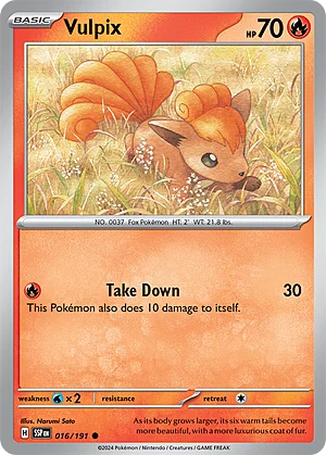 Vulpix — Surging Sparks