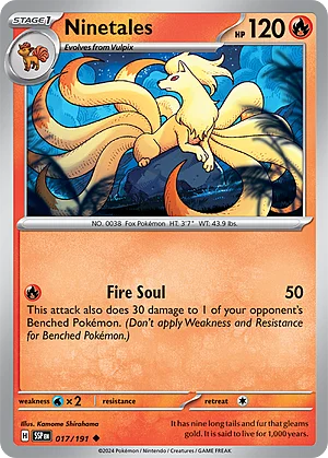 Ninetales — Surging Sparks
