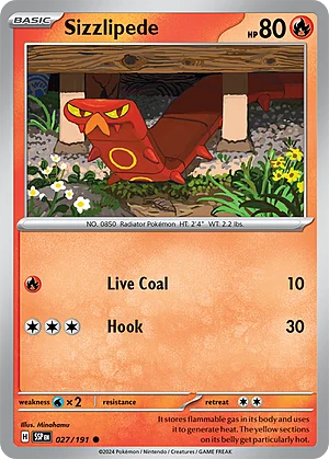 Sizzlipede — Surging Sparks