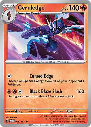 Ceruledge — Surging Sparks