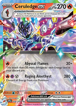 Ceruledge ex — Surging Sparks