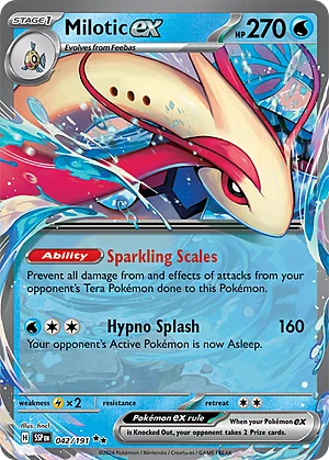 Milotic ex — Surging Sparks