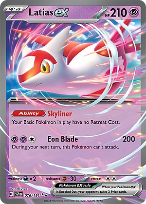 Latias ex — Surging Sparks