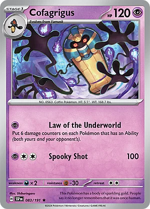 Cofagrigus — Surging Sparks
