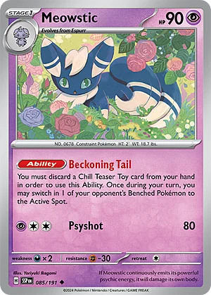 Meowstic — Surging Sparks