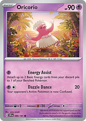 Oricorio — Surging Sparks