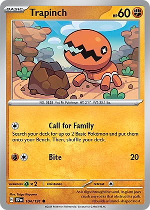 Trapinch — Surging Sparks