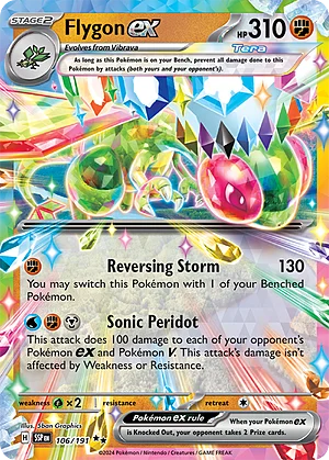 Flygon ex — Surging Sparks